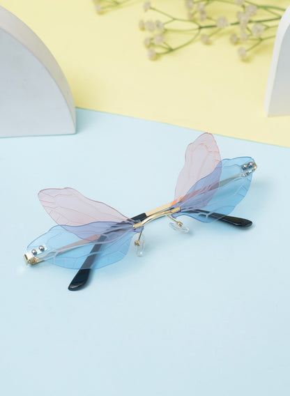 Trendy Pixie Fairy-Wing Sunglasses