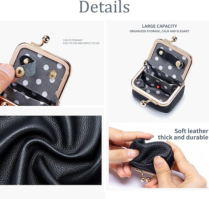 Portable Vintage-Inspired Genuine Leather Jewelry Case