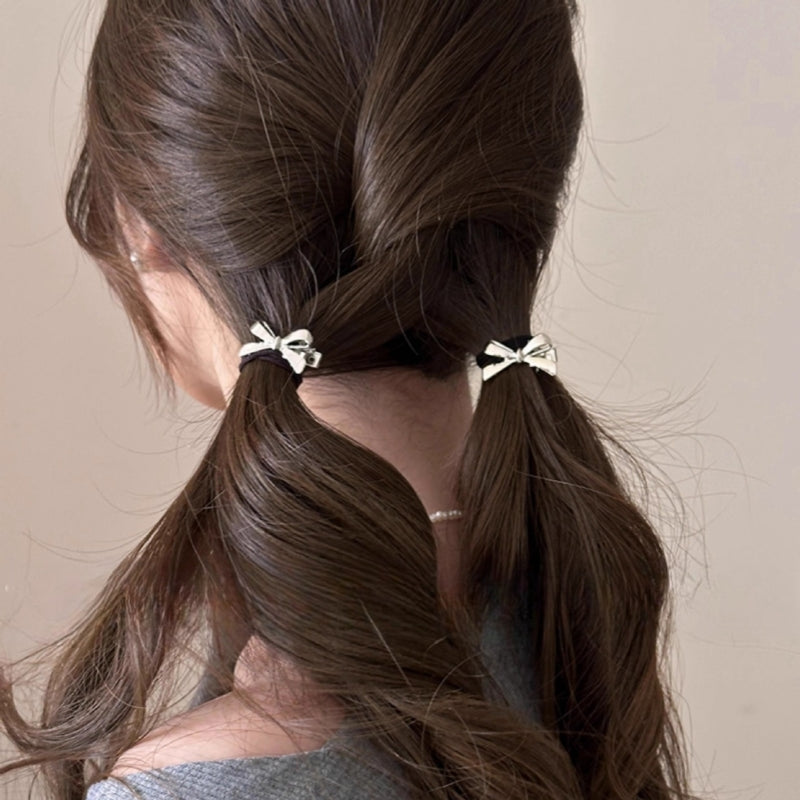 Sweet Cool Personality Bow Hair Clip