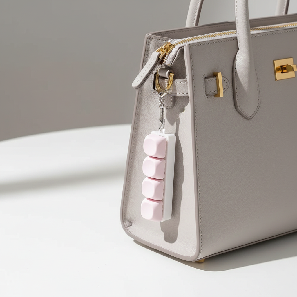 ClickCube Mechanical Keychain With Mini Stickers Pack