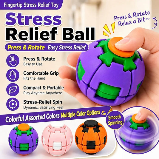 Press Spin Decompression Ball