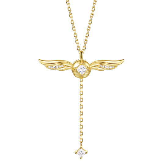 Harry Potter Golden Snitch Sterling Silver Necklace