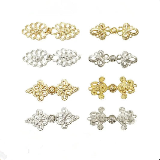 Elegant Chinese Knot Button Closures