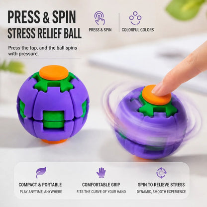 Press Spin Decompression Ball