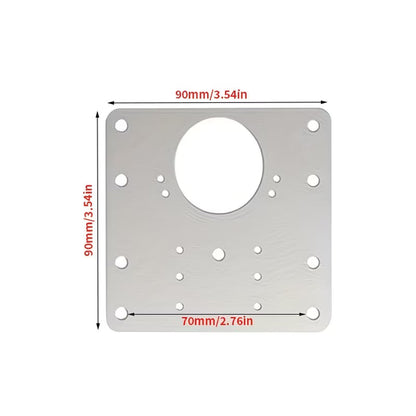 Heavy Duty Hinge Repair Plate with Screws for Cabinet Door & Wardrobe -🔥 Summer Sale