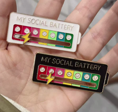 My Social Battery Badge