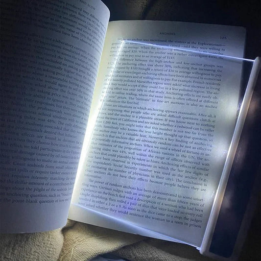 LED Book Light Eye Caring Flat Plate Panel