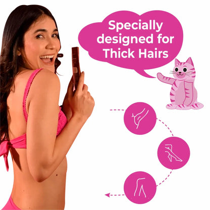 MEOW 10 MIN BODY HAIR REMOVAL WAX POWDER - BUY 1 GET 1 FREE