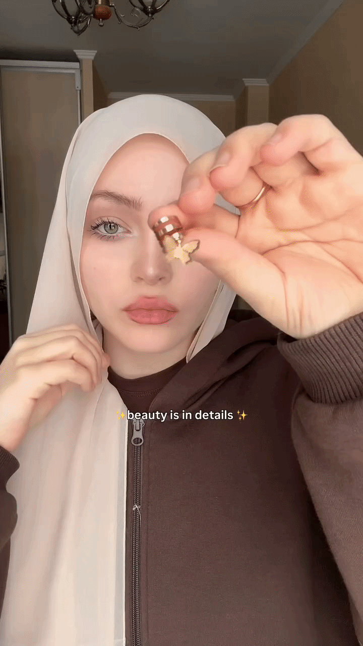Glam Charm Hair & Hijab Rings