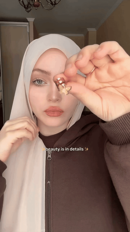 Glam Charm Hair & Hijab Rings