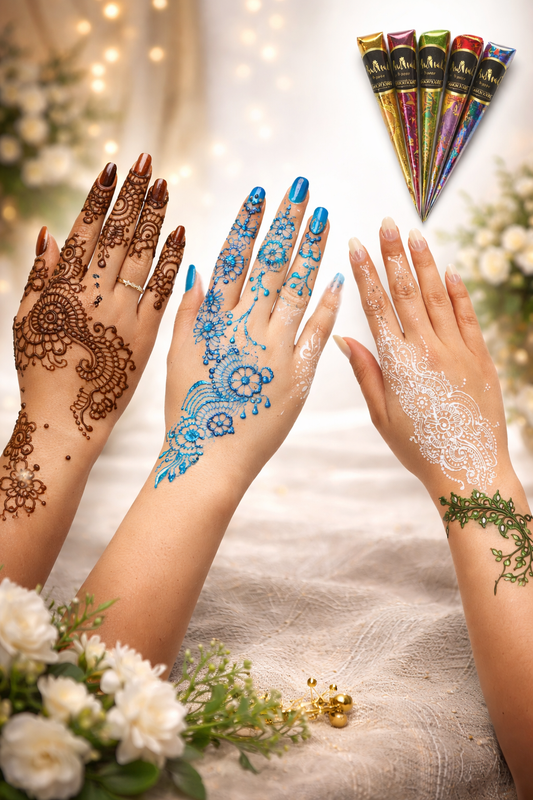 Sparkle Shine Glitter Mehndi Set