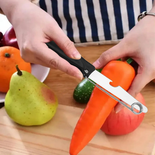 Stainless Steel Fruit Peeler Cutter Slicer
