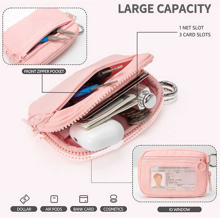 The Iris Faux Leather RFID Wallet