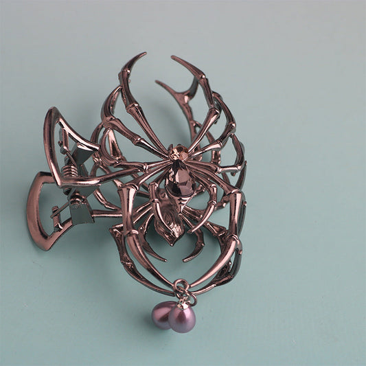 Metal Spider Shark Claw Clip