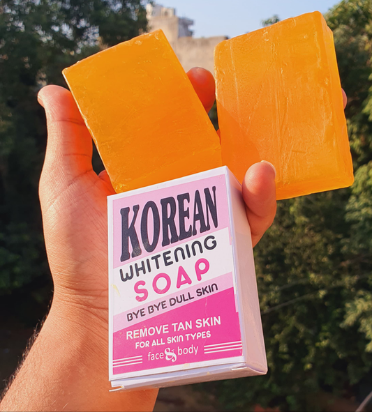 KOREAN WHITENING SOAP 2PS SE Orange excract