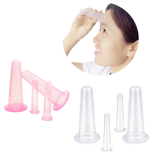 Face Silicone Tool Facial Cupping Massage