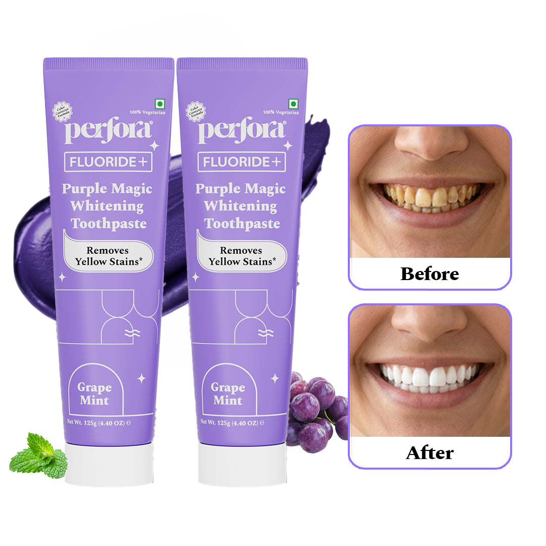 Perfora Purple Magic Whitening Toothpaste