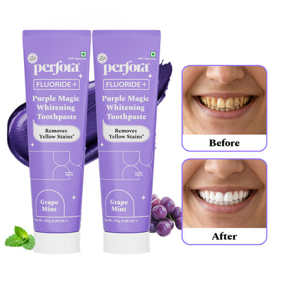 Perfora Purple Magic Whitening Toothpaste