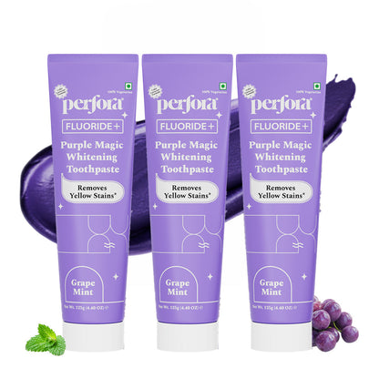 Perfora Purple Magic Whitening Toothpaste