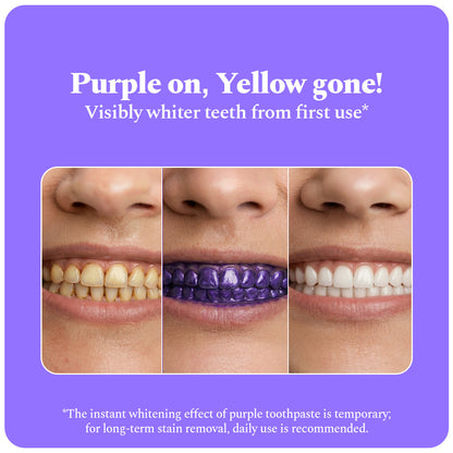 Perfora Purple Magic Whitening Toothpaste