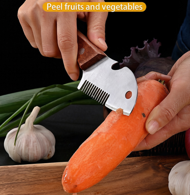 4-in-1 Universal Vegetable Peeler & Cutter