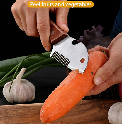 4-in-1 Universal Vegetable Peeler & Cutter