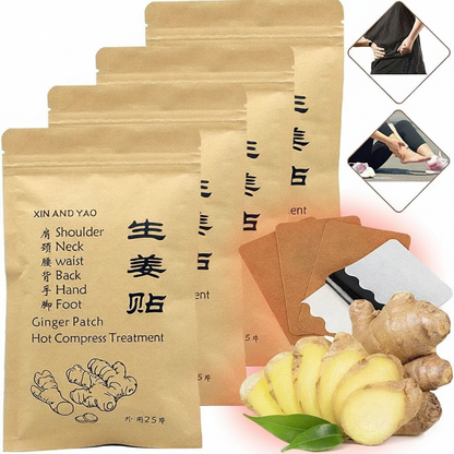 Self Heating Ginger Dard Free Patch