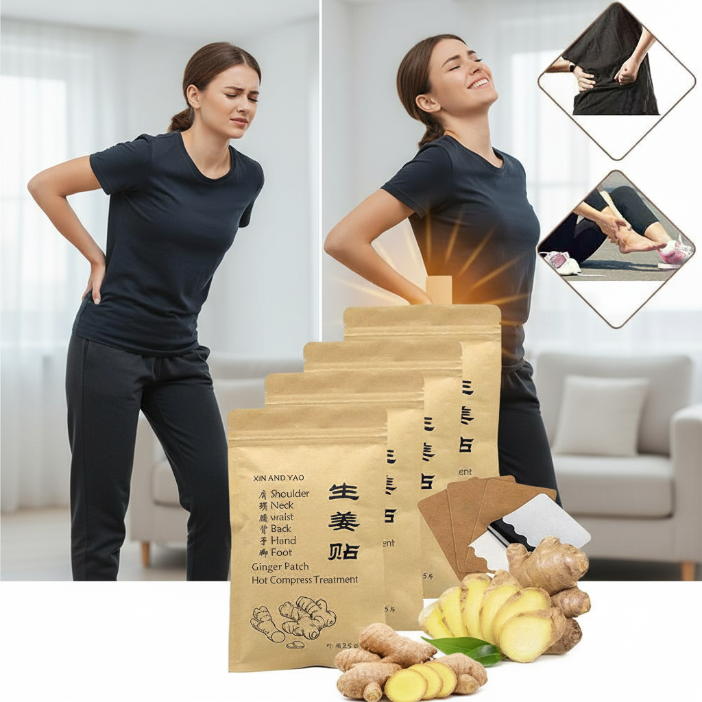 Self Heating Ginger Dard Free Patch