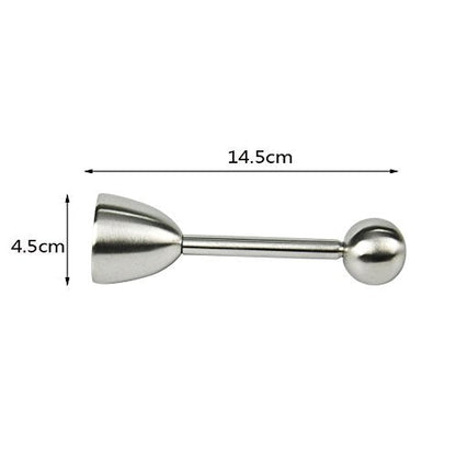 Kitchen Stainless Steel Egg Topper