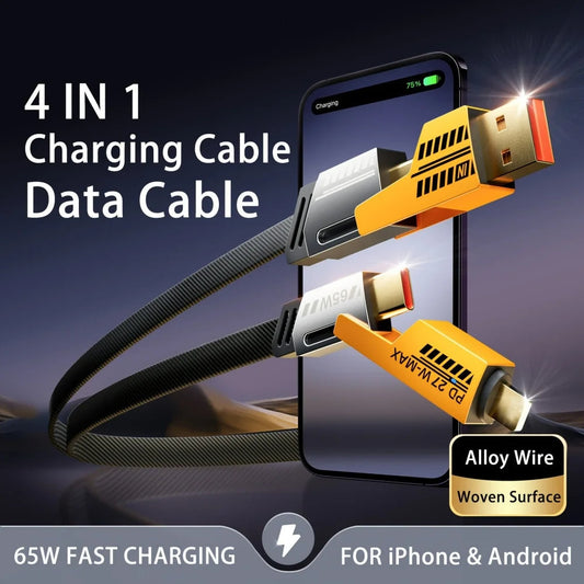4 in 1 Multifunction Charging Cables