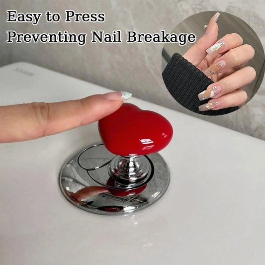 HEART SHAPED TOILET PRESS (PACK OF 3)
