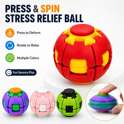 Press Spin Decompression Ball