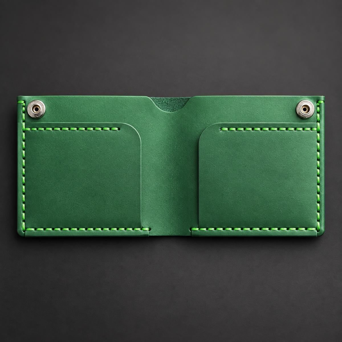 Sage Fold Green Slim Wallet