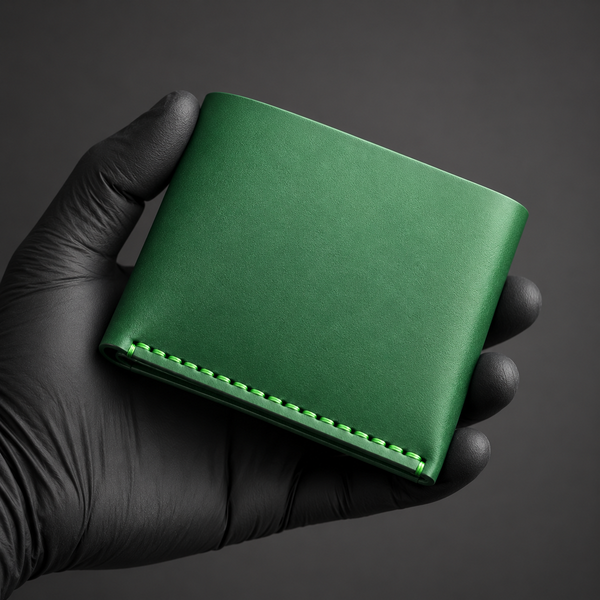 Sage Fold Green Slim Wallet