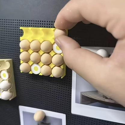Egg Fridge Magnet Decoration (SET)